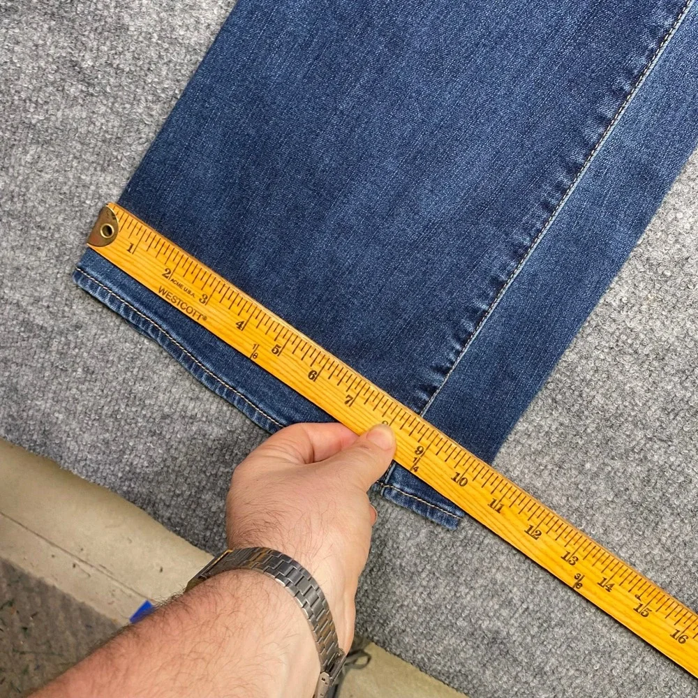 Articles of Society Avalon Flare Jeans Blue Mid Rise Denim 27 5055PLV-836 - Picture 6 of 11